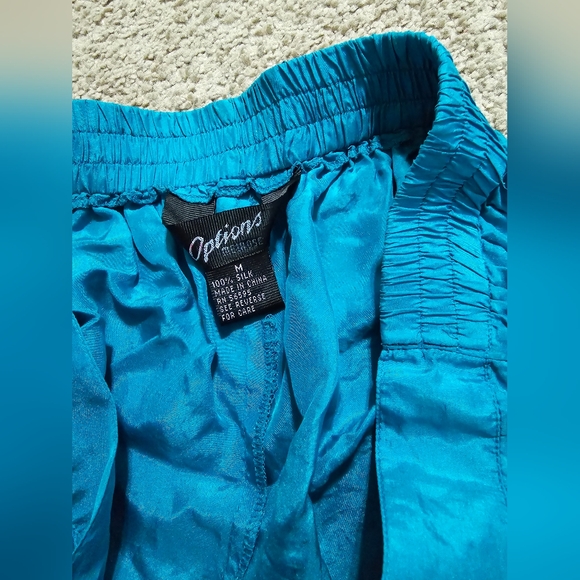 NWOT SILK SHORTS - Picture 2 of 2